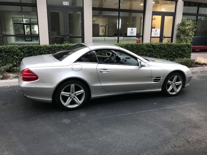 Mercedes benz 500 sl-life quest journal